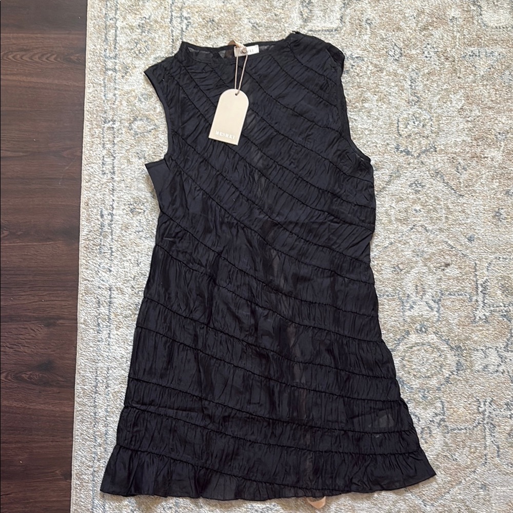 Elegant Black Sleeveless Dress